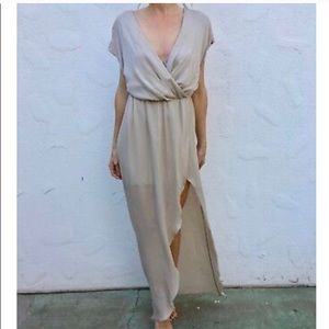 Maid by Yifat Oren for Rory Beca Plaza Maxi Dress